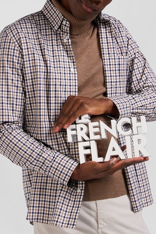 Chemise Zodiaco - Blanc et beige