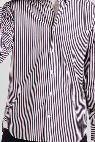 Chemise Précision - Blanc et noir