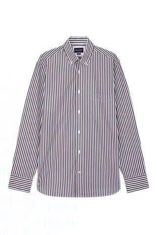 Chemise Précision - Blanc et noir