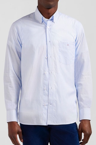 Chemise Dobby - Ciel