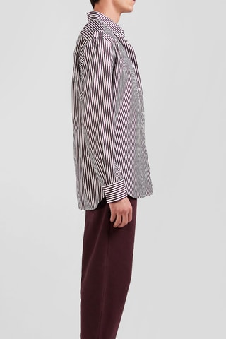 Chemise Précision Stripe - Bordeaux