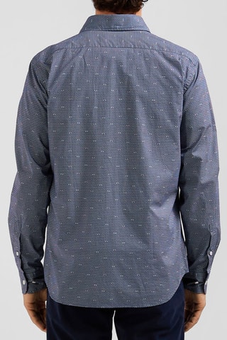 Chemise Happy Print - Ciel