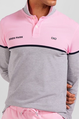 Polo Euskarian - Gris et rose