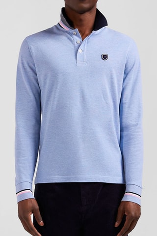 Polo Pépite - Ciel chiné