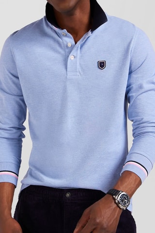Polo Pépite - Ciel chiné
