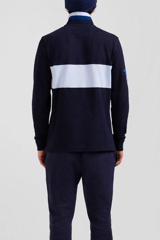 Polo Jeu Loyal - Bleu marine