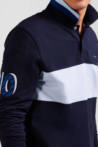 Polo Jeu Loyal - Bleu marine