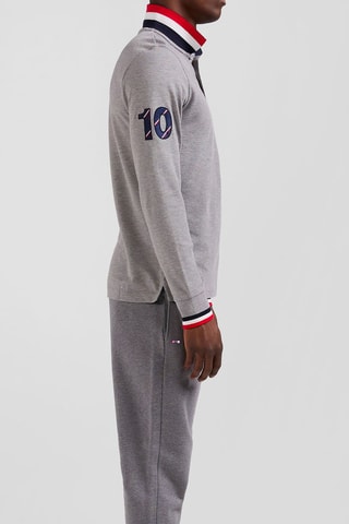 Polo Villepreux - Gris chiné