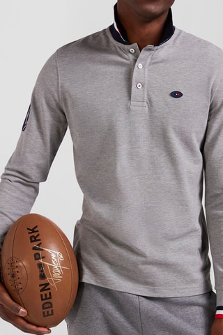 Polo Villepreux - Gris chiné