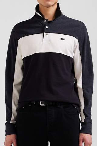 Polo Fenua - Noir et blanc