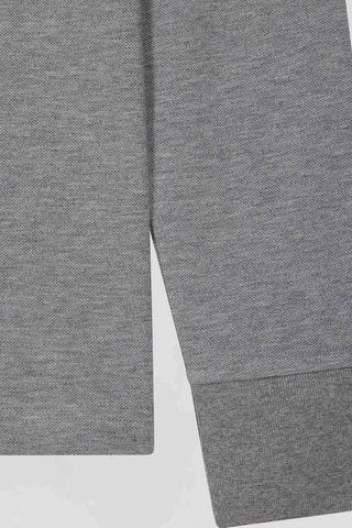 Polo Capitaine - Gris chiné