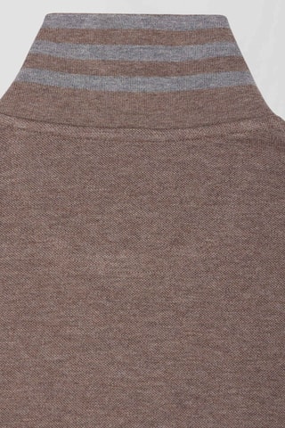 Polo Capitaine Shine - Marron chiné