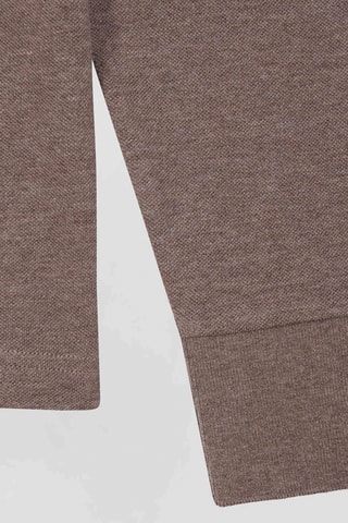 Polo Capitaine Shine - Marron chiné