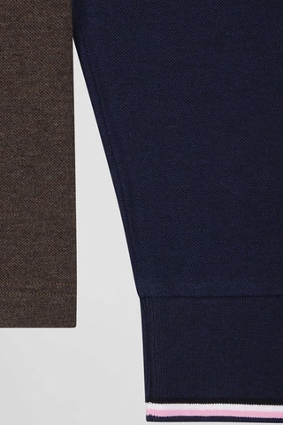 Polo Phase Offensive - Marron chiné