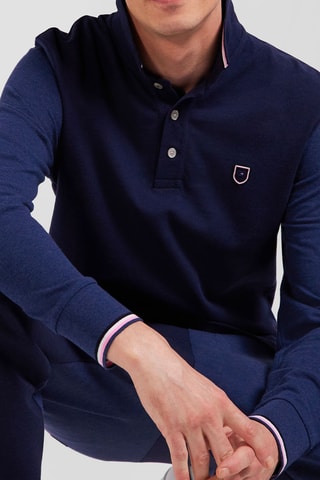 Polo Phase Offensive - Bleu marine