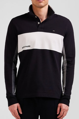 Polo Hexagone - Noir