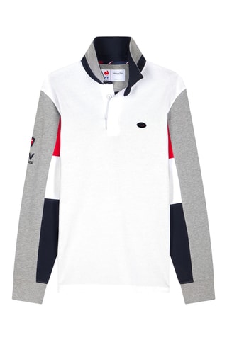 Maillot de rugby Warwickshire - Blanc et gris