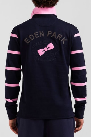 Maillot Capitole - Bleu marine et rose