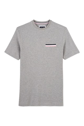 T-shirt Tampon - Gris foncé chiné