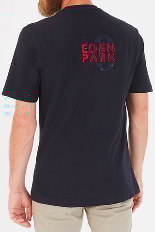 T-shirt Tampon - Bleu marine