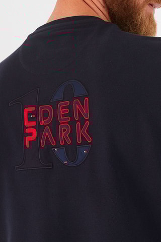 T-shirt Tampon - Bleu marine