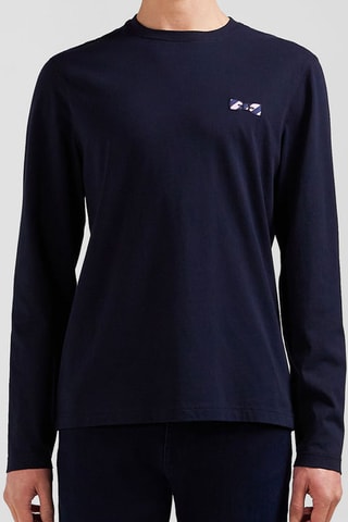 T-shirt Essai Eccorde - Bleu marine