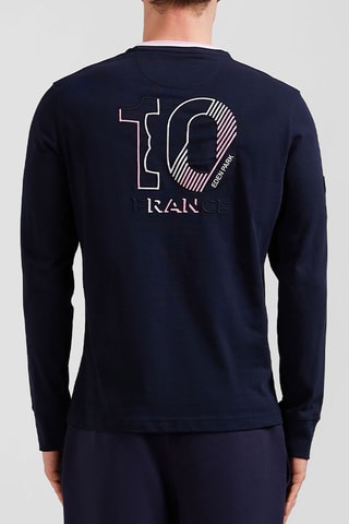 T-shirt Allez Zou Ffr - Bleu marine