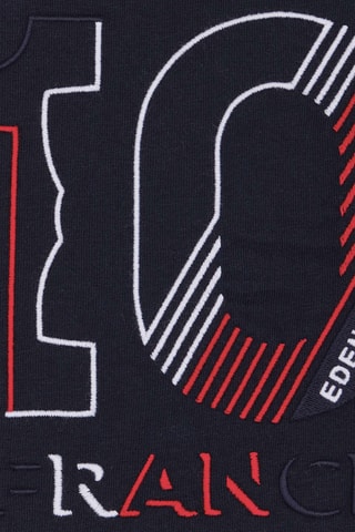 T-shirt Allez Zou - Bleu marine