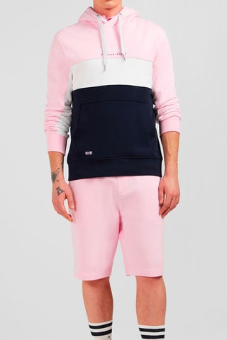 Sweat à capuche Girondin - Rose poudré