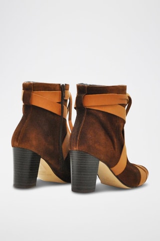 Nubuck Enkellaarzen Lutrell - Camel