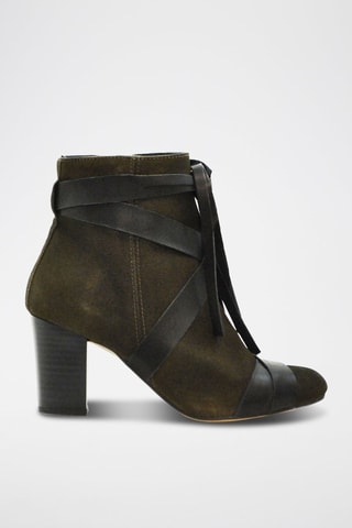 Nubuck Enkellaarzen Lutrell - Kaki