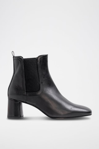 Leren Chelsea Boots Zwart
