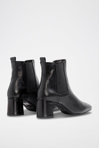 Leren Chelsea Boots Zwart