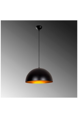 Suspension Sivani - Noir et doré - 100 W