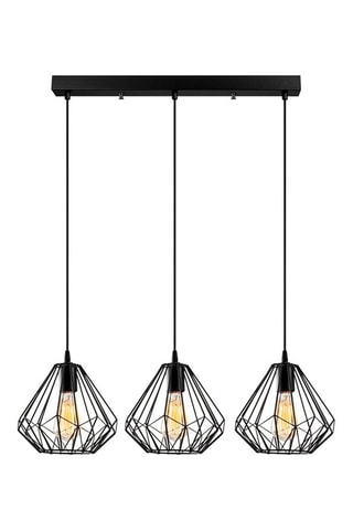 Suspension Diamond - Noir