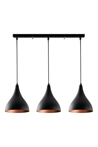 Suspension Berceste - Noir - 3 x 100 W