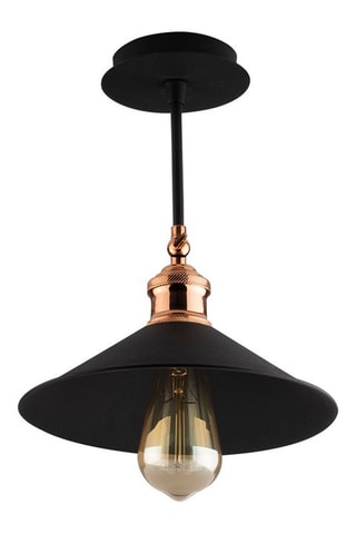 Suspension Berceste - Noir et cuivré - 40 W