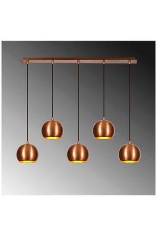 Suspension Sivani - Marron et noir