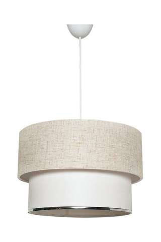 Suspension TM121 - Blanc et beige