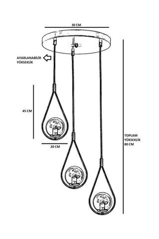 Suspension -  Bronze