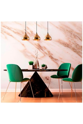 Suspension Tattoo - Noir et cuivré