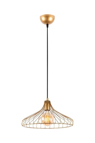 Suspension  - Doré et noir