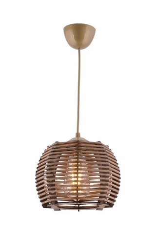 Suspension en bois - Marron - 45 - 60 W