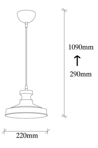 Suspension Berceste - Noir - 40 W
