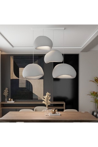 Suspension - Gris - 4 x 40 W