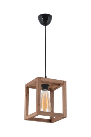Suspension en bois - Naturel - 45 - 60 W