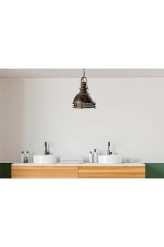 Suspension Saglam - Marron foncé