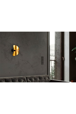 Applique murale - Doré - 100 W