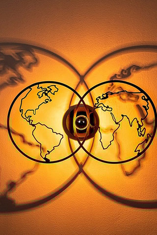 Applique murale 591 - Noir - 100 W