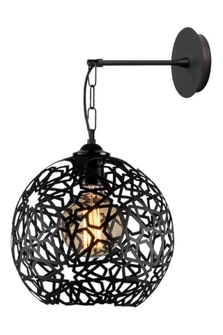 Applique murale Fellini - Noir - 40 W